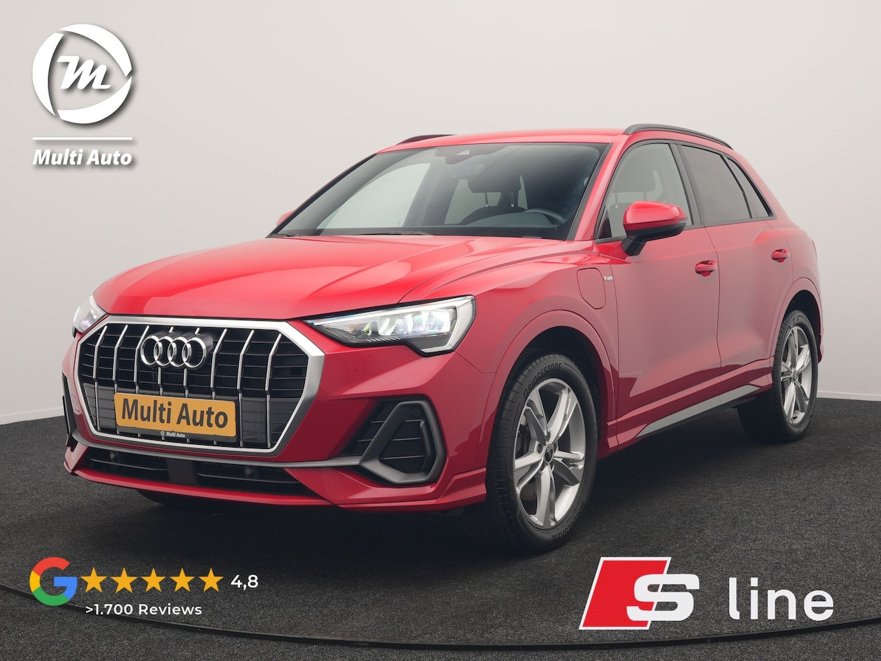Audi Q3 - 45 TFSI e S Line PHEV 245pk Dealer O.H. | Trekhaak Af Fabriek | Camera | Blis | Stoelverwa - AutoWereld.nl