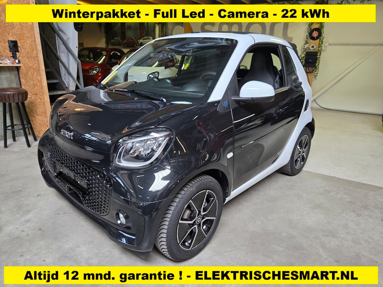 Smart Fortwo cabrio - EQ Comfort PLUS - 2024 ! - Winterpakket - Full Led - Camera - Carplay / Android Auto - AutoWereld.nl