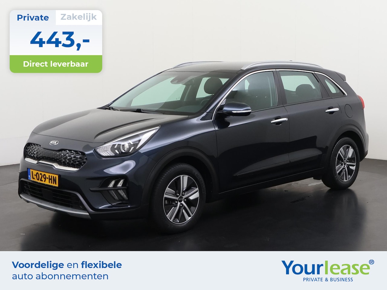 Kia Niro - 1.6 GDi Hybrid DynamicLine | All-in 443,- Private Lease | Direct uit voorraad - AutoWereld.nl