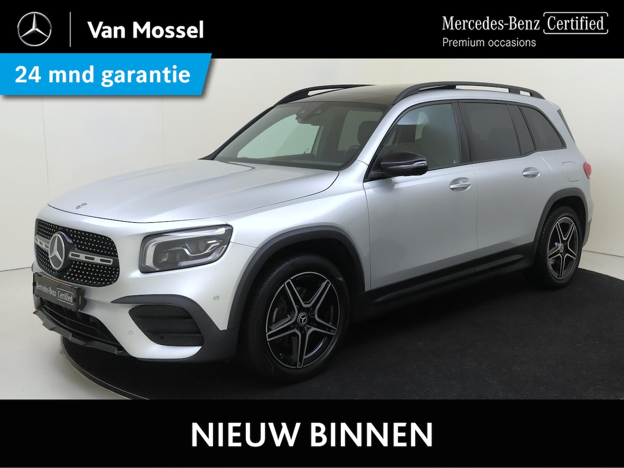 Mercedes-Benz GLB - 180 Business Solution AMG / Panoramadak/ Night/ Sfeerverlichting/ 19 inch - AutoWereld.nl