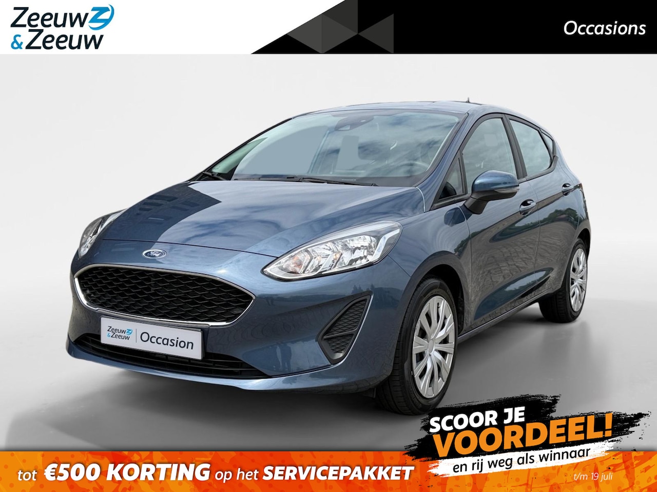 Ford Fiesta - 85PK Trend | 1e eigenaar | Navi | Cruise Control | Airco | DAB | Apple CarPlay/Android Aut - AutoWereld.nl