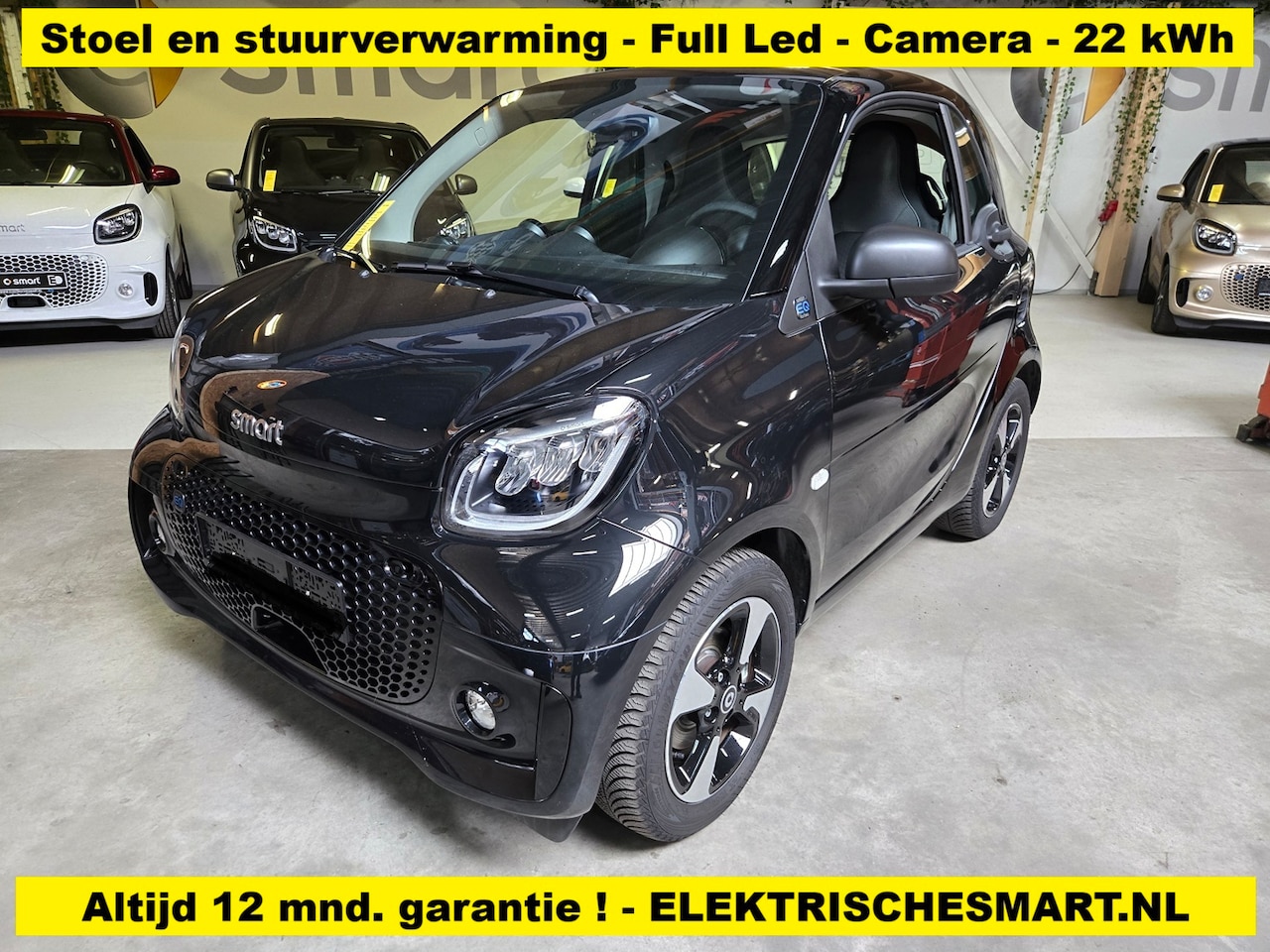 Smart Fortwo - EQ Comfort PLUS - 2023 ! - Winterpakket - Full Led - 22 kWh snellader - Camera - Panoramad - AutoWereld.nl