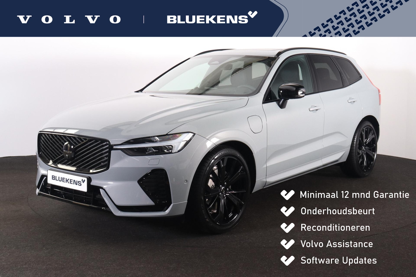 Volvo XC60 - T8 Recharge AWD Ultra Black Edition Exec - Luchtvering - Panorama/schuifdak - IntelliSafe - AutoWereld.nl