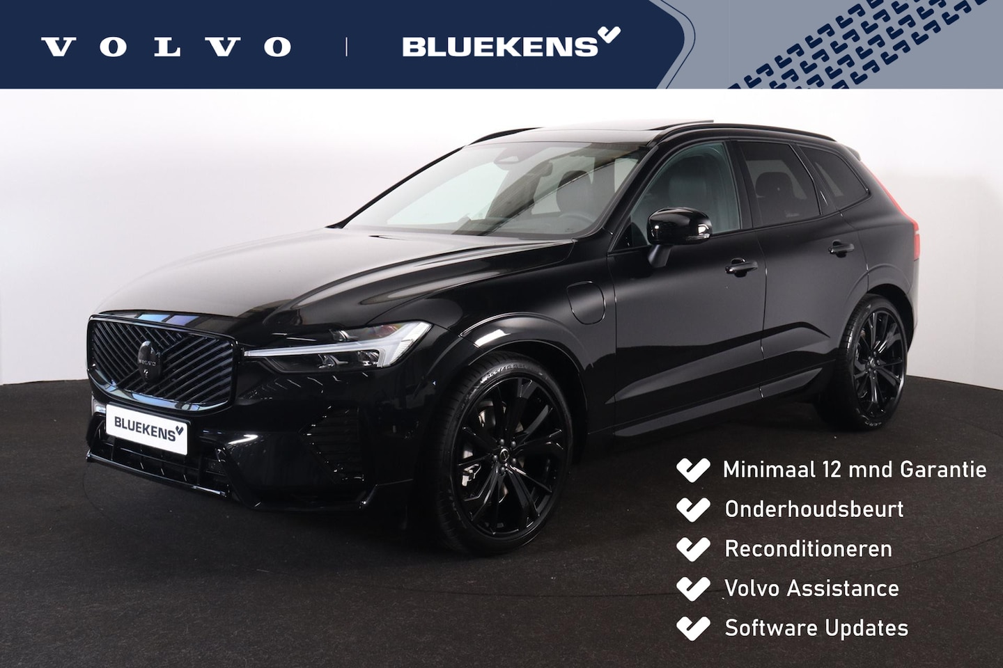 Volvo XC60 - T8 Recharge AWD Ultra Black Edition Exec - Luchtvering - Panorama/schuifdak - IntelliSafe - AutoWereld.nl