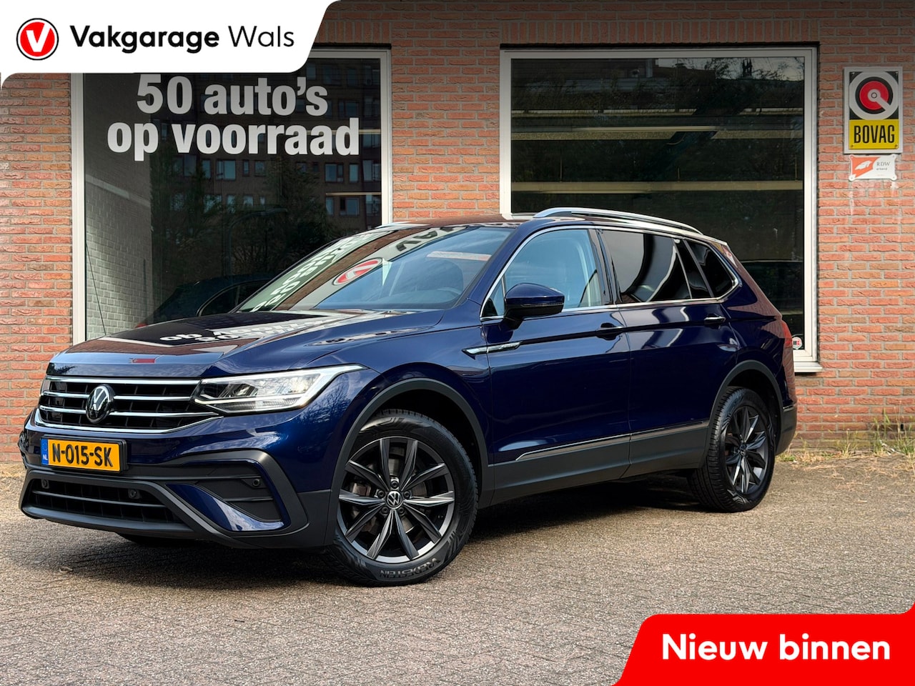 Volkswagen Tiguan Allspace - 1.5 TSI Business R 7p. |Wordt verwacht | Navi | Cruise | Carplay | Camera | Metallic - AutoWereld.nl