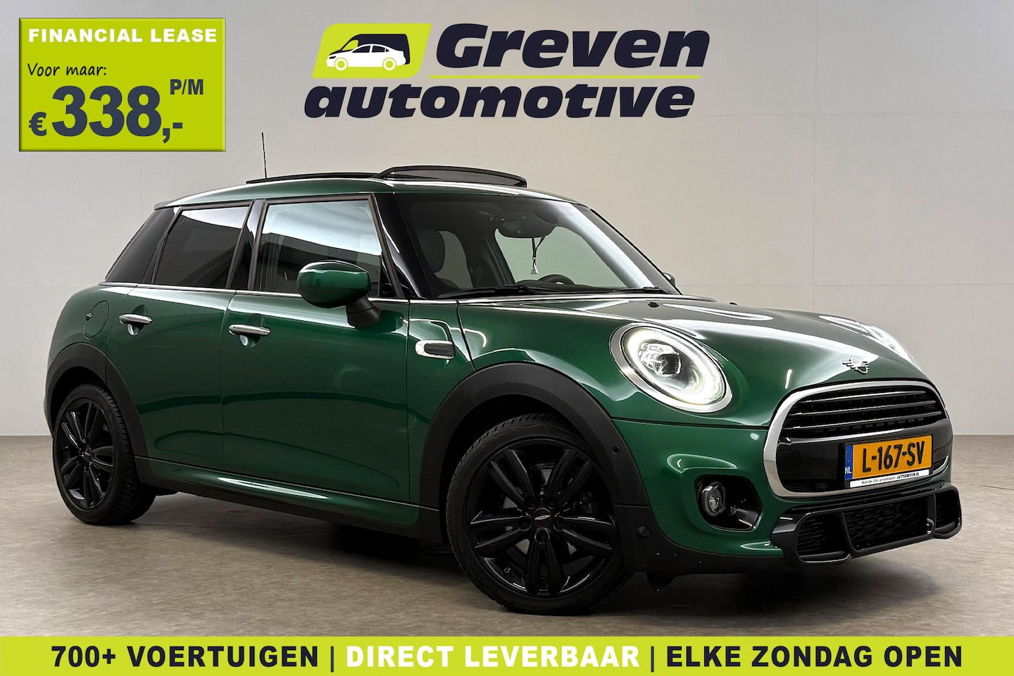 MINI John Cooper Works - 1.5 Cooper JCW | Pano | Virtual | Sfeer | Carplay | Cruise | Stoelverw. | Navi | Parkeerse - AutoWereld.nl