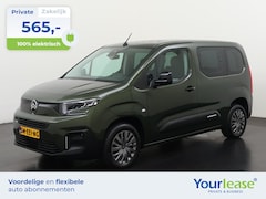 Citroën ë-Berlingo - Feel 50 kWh Facelift | All-in 565, - Private Lease | Direct uit voorraad