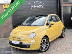 Fiat 500 - 1.2 Lounge Airco Cabrio Stuurbekracht Parkeersensor