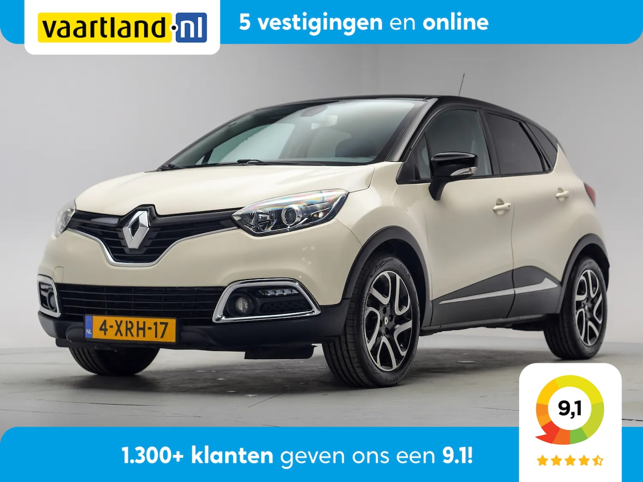 Renault Captur - 1.2 TCe Dynamique Aut. [ Navigatie Cruise Camera Climate ] - AutoWereld.nl