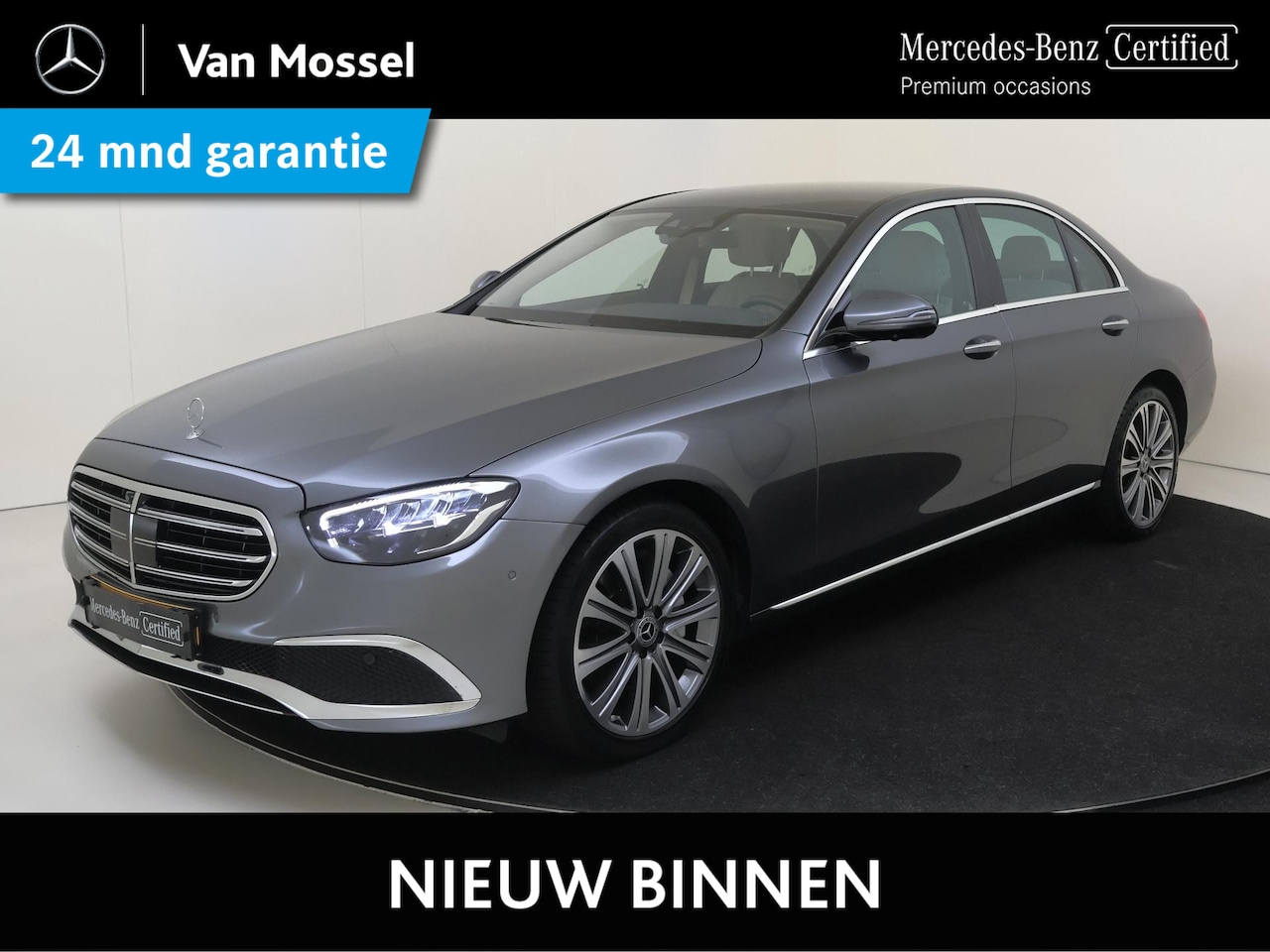 Mercedes-Benz E-klasse - 300 de Luxury Line Premium / Rijassistentiepakket/ Luchtvering/ Memory/ - AutoWereld.nl
