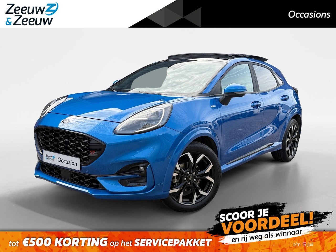 Ford Puma - 1.0 EcoBoost Hybrid ST-Line X | Driver Assistance Pack | Winter Pack | Panoramadak | B&O A - AutoWereld.nl
