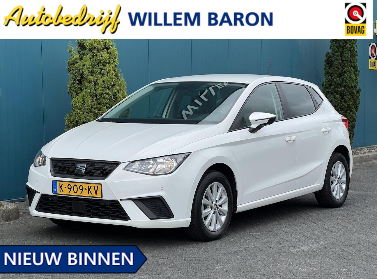 SEAT Ibiza - 1.0 TSI Style Business Intense CAM | CRUISE | CARPLAY | PDC | NAV | CLIMA - AutoWereld.nl