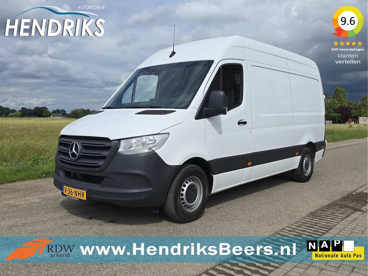 Mercedes-Benz Sprinter - 315 1.9 CDI L2 H2 RWD - 150 Pk - Euro 6 - ParkeerCamera - Airco - Cruise Control - AutoWereld.nl