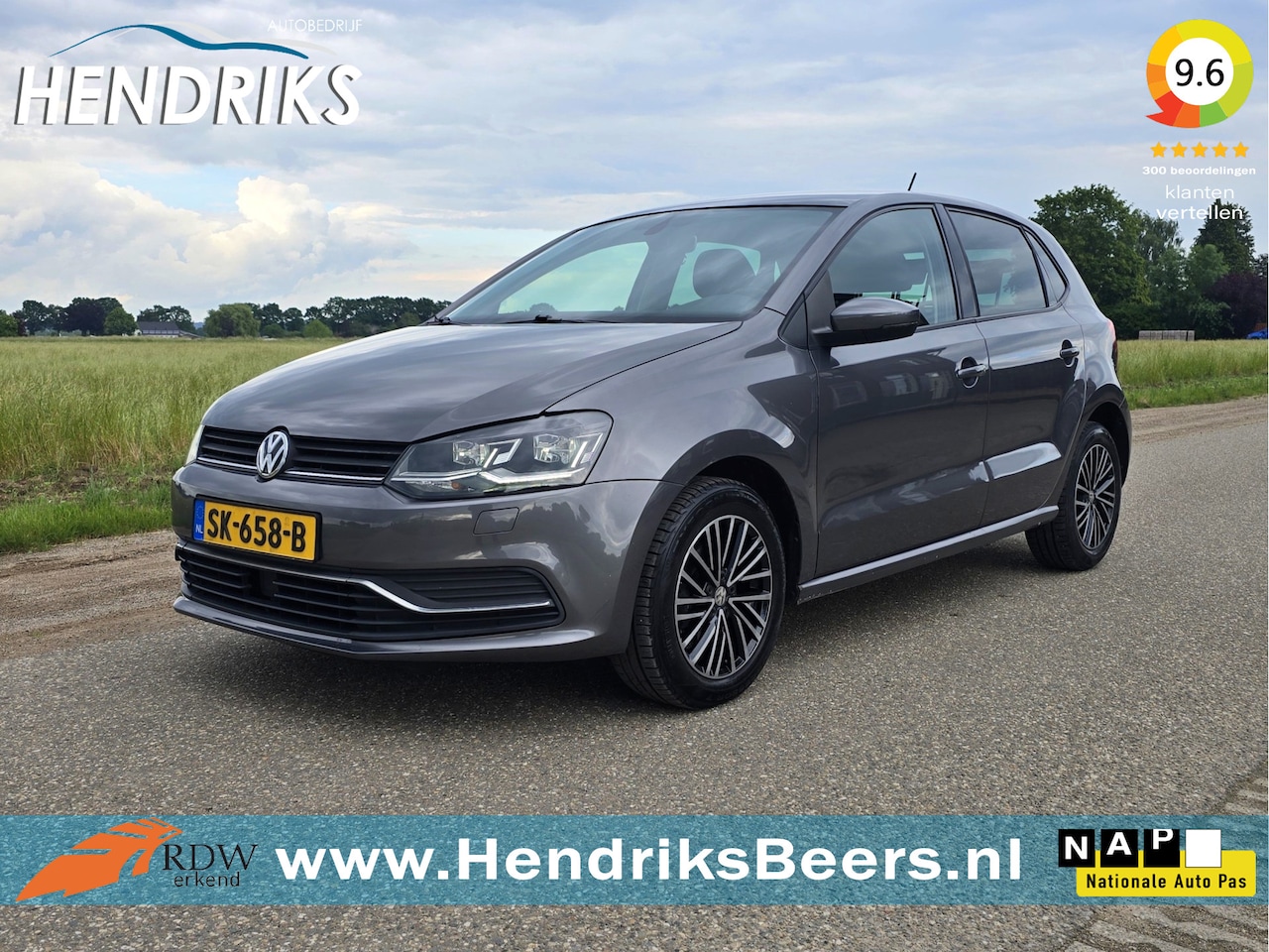 Volkswagen Polo - 1.2 TSI Highline - 90 Pk - Euro 6 - Stoelverwarming - Adaptive CC - Climate Control - AutoWereld.nl