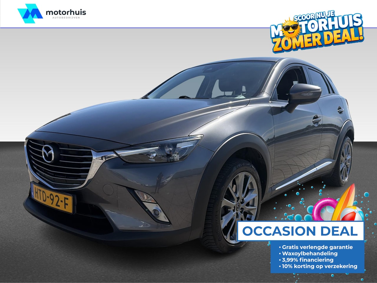 Mazda CX-3 - 2.0 SkyActiv-G 120 GT-Luxury | Achteruitrijcamera | Airco (automatisch) | Bluetooth telefo - AutoWereld.nl
