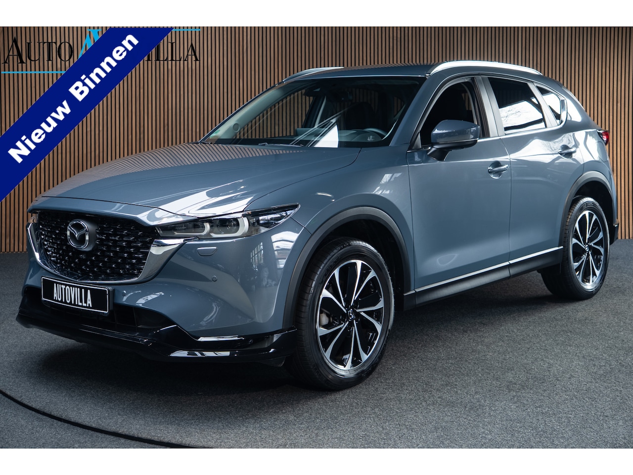 Mazda CX-5 - 2.0 e-SkyActiv-G M Hybrid 165 HUD Navi 360 ° PDC Stuur- & stoelverwarming Elektr. bedienba - AutoWereld.nl