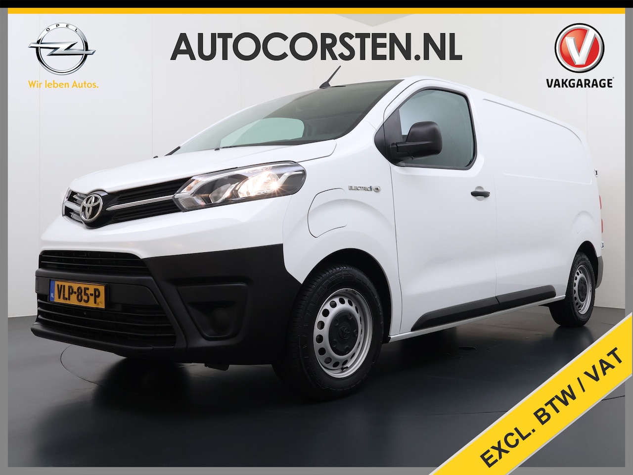 Toyota ProAce Electric Worker - 136PK Automaat 3-Persoons Navi Apple Carplay Android Auto Airco Pdc DAB Bluetooth Cruise C - AutoWereld.nl