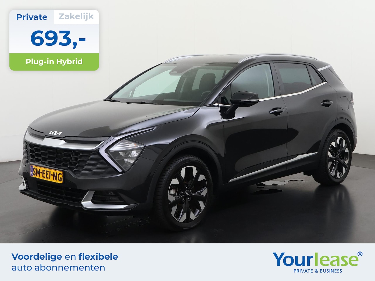 Kia Sportage - 1.6 T-GDi Plug-in Hybrid AWD DynamicLine | All-in 693,- Private Lease | Direct uit voorraa - AutoWereld.nl