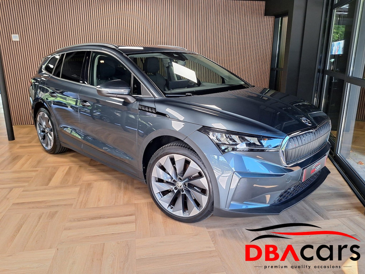 Skoda Enyaq iV - 80 Pano, Adapt Cruise, Elec Stoel + Mem. - AutoWereld.nl