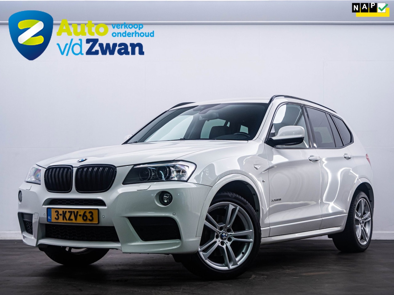 BMW X3 - XDrive28i High Executive M-Pakket|Leer|Xenon|Trekhaak - AutoWereld.nl