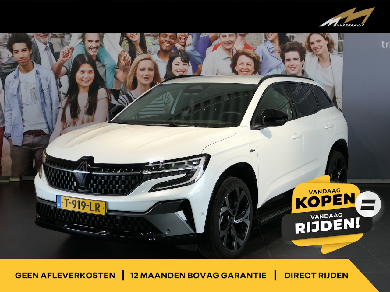 Renault Austral - 1.2 E-Tech full hybrid 200 iconic esprit Alpine - Dealer onderhouden! - 4Control! - Harman - AutoWereld.nl
