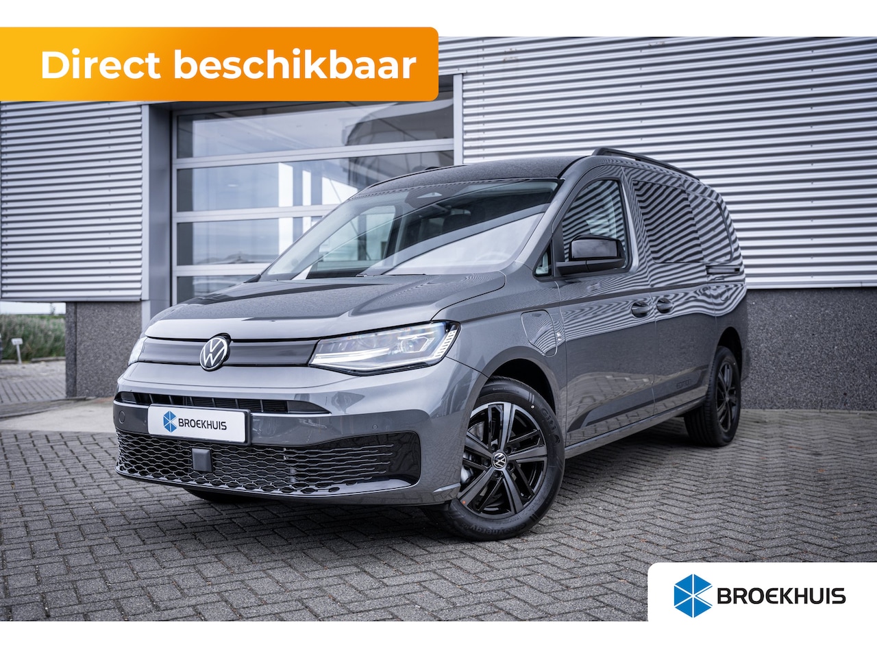 Volkswagen Caddy Maxi - Flexible TREKHAAK - 2 of 5 ZITS - ZEER COMPLEET - AutoWereld.nl