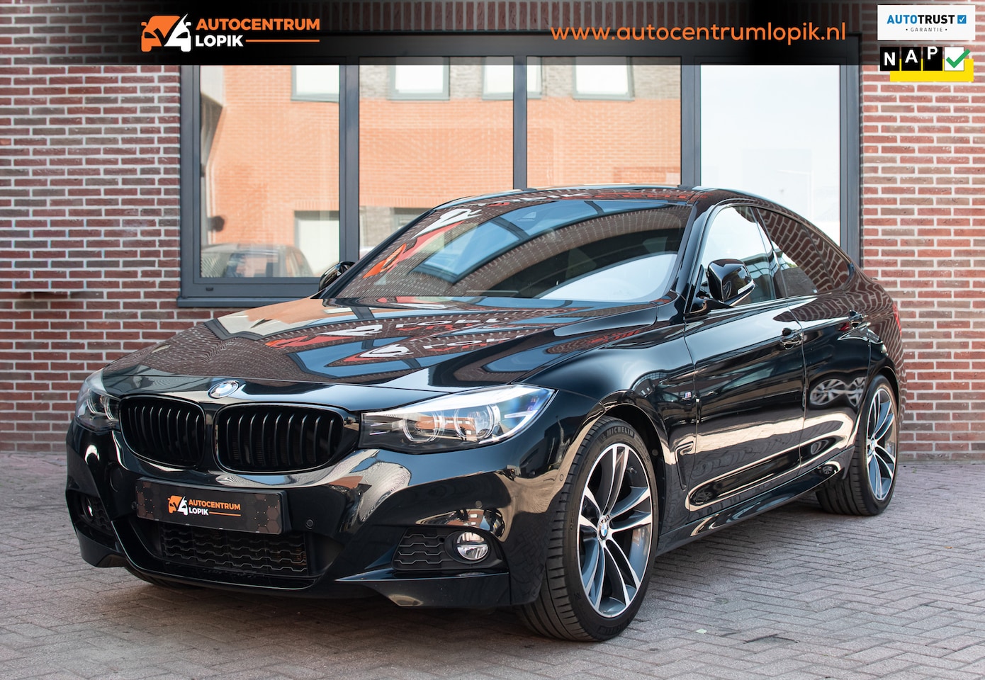 BMW 3-serie Gran Turismo - 320i M Sport High Executive|HUD|Open dak|Leder - AutoWereld.nl