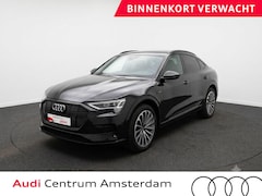 Audi e-tron Sportback - 55 quattro Business edition Plus 95 kWh 408pk | Panoramadak | Lederen bekleding | Elektris