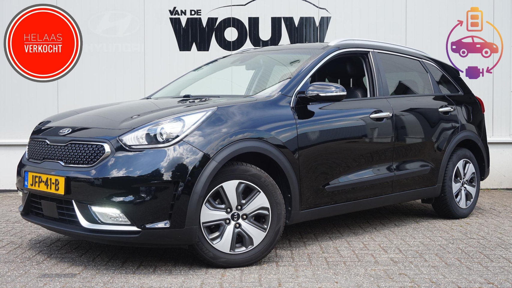 Kia Niro - 1.6 GDi Hybrid Navigatie | Climate | Cruise - AutoWereld.nl