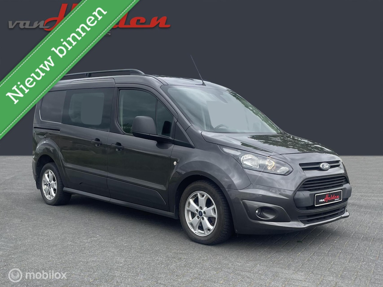 Ford Transit Connect - 1.6 150PK! Ambiente L2 Cruise control 2xSchuifdeur Elektr Pakket LMV Zeer Mooi! - AutoWereld.nl