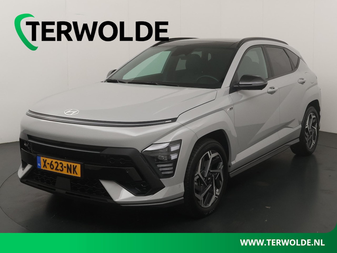 Hyundai Kona - 1.6 GDI HEV N Line Sky | BOSE Audio | Schuif-/kanteldak | El. voorstoelen | - AutoWereld.nl