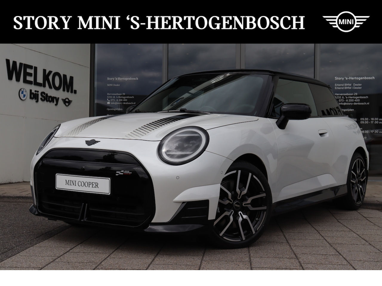 MINI 3-Deurs - Hatchback Cooper E / JCW / Pakket L / 18" JCW Lap Spoke 2-tone - AutoWereld.nl