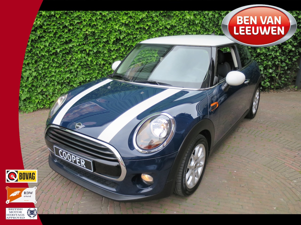MINI Cooper - 1.5 Pepper F56 LCI met Navi, Apple CarPlay, Leer, PDC en 16" - AutoWereld.nl