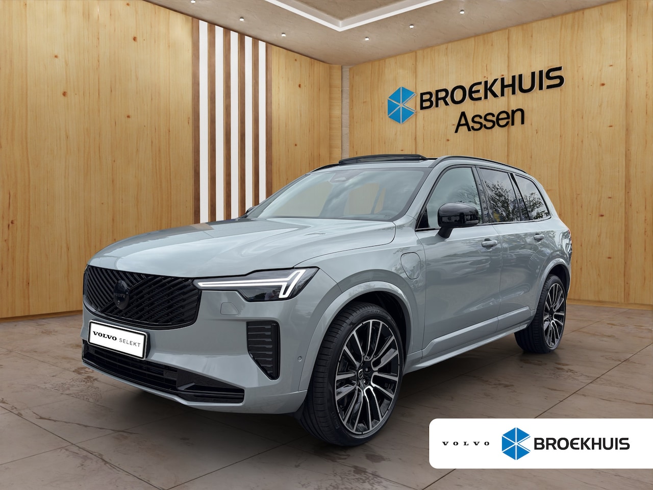 Volvo XC90 - Ultra Black Edition 2.0 T8 Plug-In Hybrid AWD | Bowers & Wilkins | Luchtvering | Full LED - AutoWereld.nl