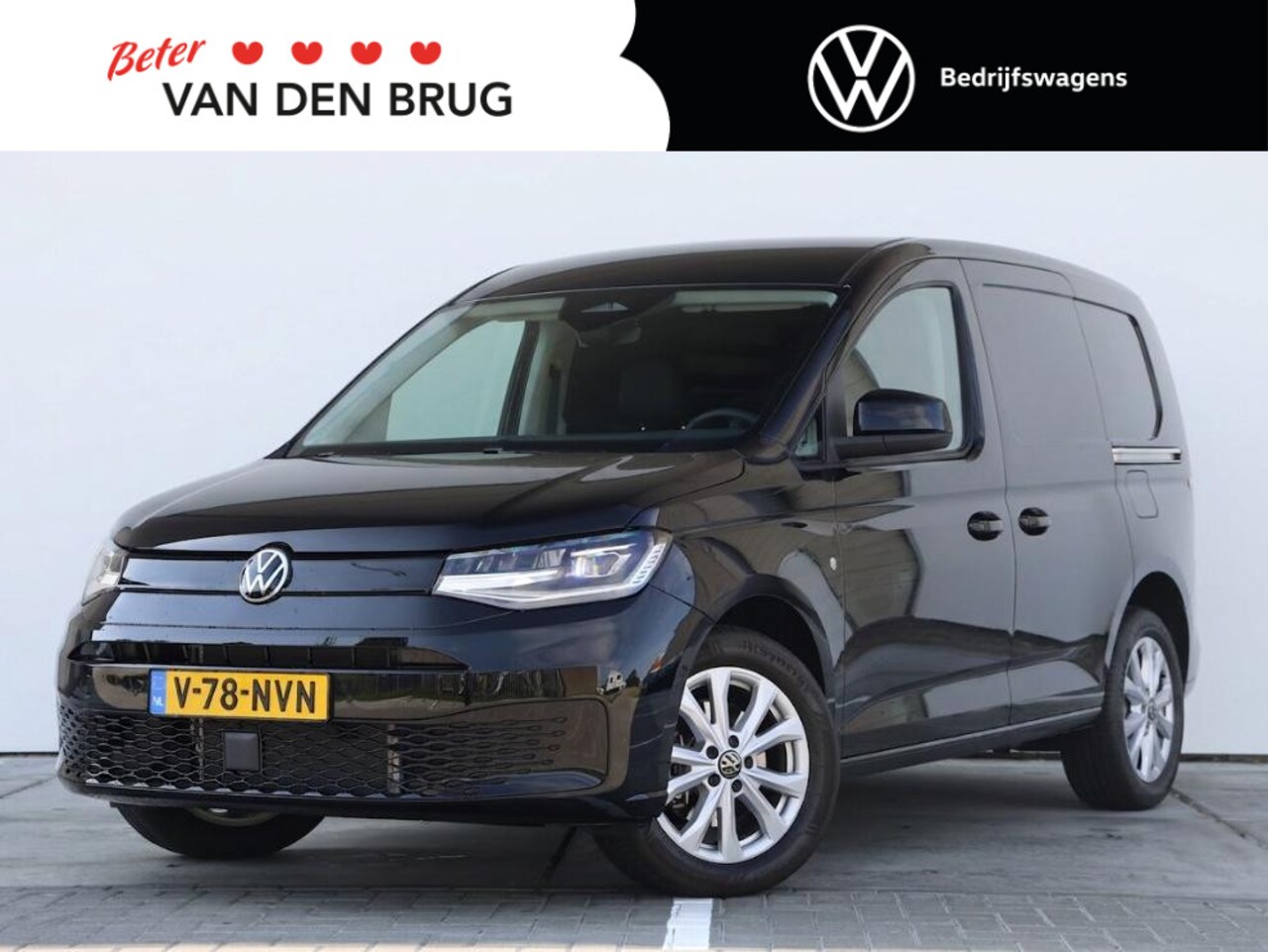 Volkswagen Caddy Cargo - 1.5 TSI Style | 2x schuifdeur | Trekhaak | Camera | Stoelverwarming | Servo-sluiting | - AutoWereld.nl