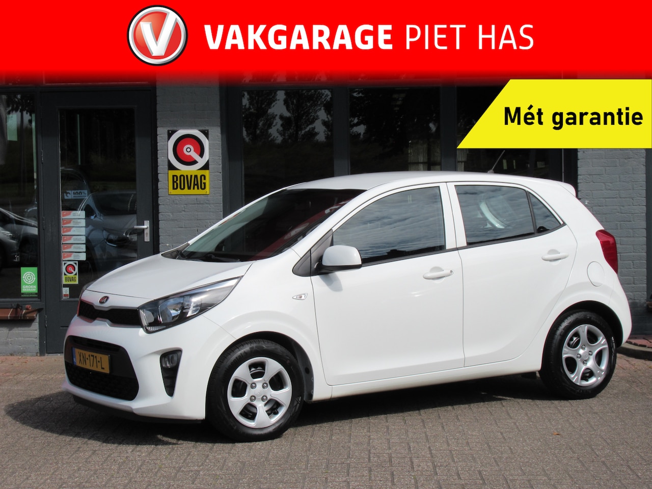 Kia Picanto - 1.0 CVVT EconomyPlusLine | Airco | Bluetooth | LED Dagrijverlichting | Incl. Garantie | 1s - AutoWereld.nl
