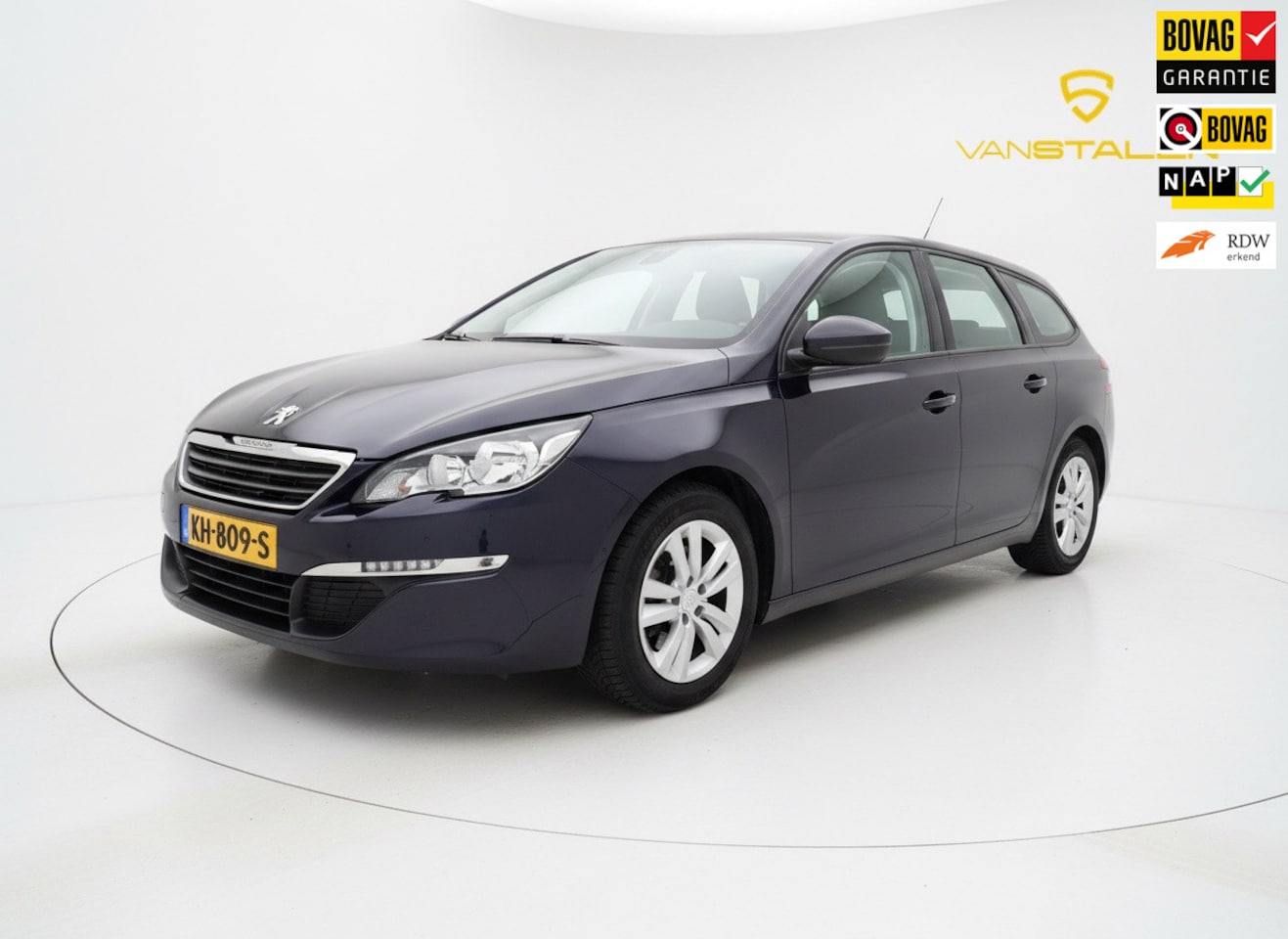 Peugeot 308 SW - 1.2 PureTech Blue Lease|Trekhaak|1ste eig|Nap| - AutoWereld.nl