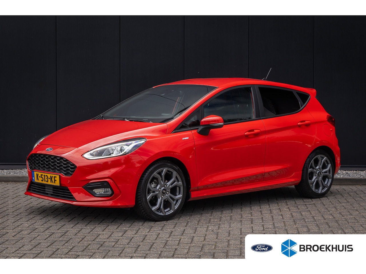 Ford Fiesta - 1.0 EcoBoost ST-Line X | 100% dealer o.h. | Adaptieve cruise | LED verlichting | Dodehoek - AutoWereld.nl