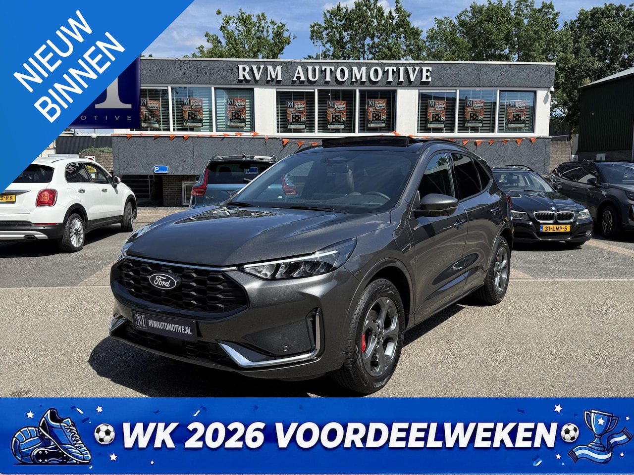 Ford Kuga - ST Line X VAN:49.000,- VOOR:41.770,- UW WKVOORDEEL: 7.230| 360 GRADEN CAMERA | PANORAMA DA - AutoWereld.nl