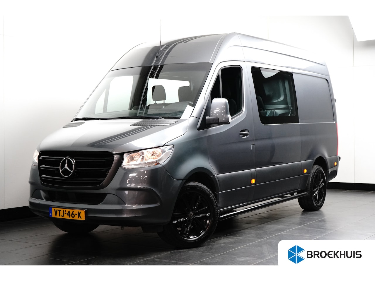 Mercedes-Benz Sprinter - Dubbel Cabine TREKHAAK - AUTOMAAT - INRICHTING - AutoWereld.nl