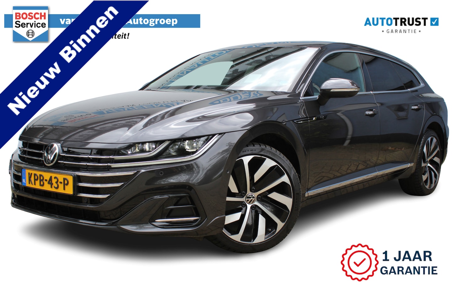 Volkswagen Arteon Shooting Brake - 1.4 TSI eHybrid R-Line Business+ | Incl. 12 maanden Garantie | SoH 92% | Dealer onderhoude - AutoWereld.nl