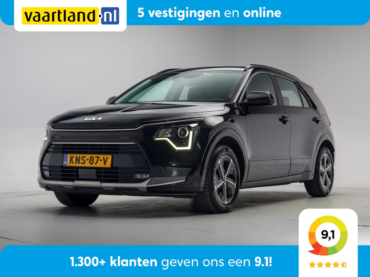 Kia Niro - 1.6 GDi PHEV DynamicLine Aut. [ LED Adapt.cruise Camera Apple/Android ] - AutoWereld.nl