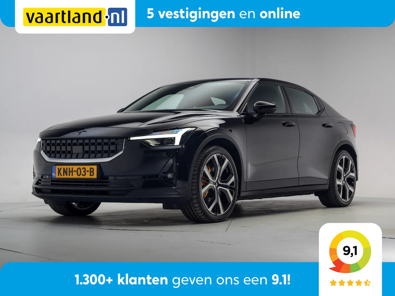 Polestar 2 - Long Range Dual Motor Performance 78kWh [ Panorama Trekhaak Keyless entry ] - AutoWereld.nl