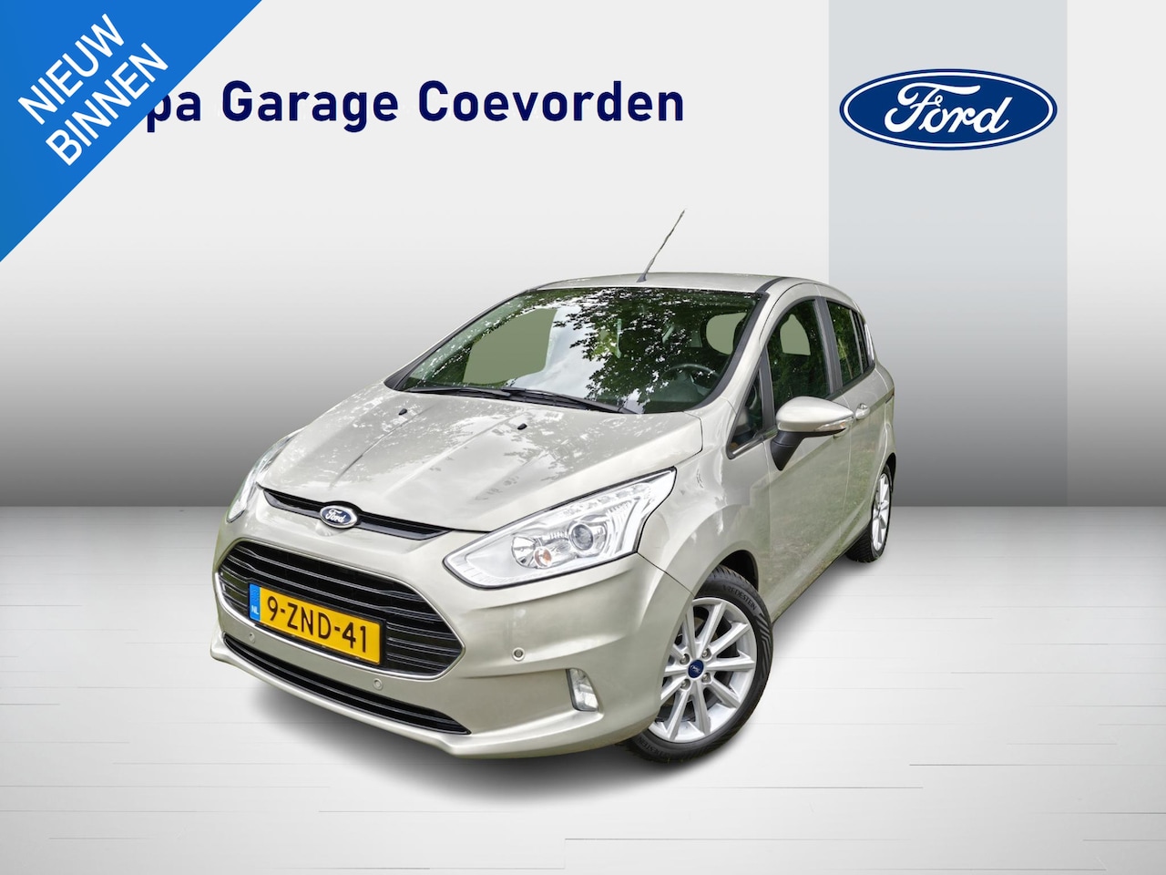 Ford B-Max - 1.6 TI-VCT Titanium 105PK AUTOMAAT | CLIMA | NAVI | CRUISE | P. SENSOREN | - AutoWereld.nl