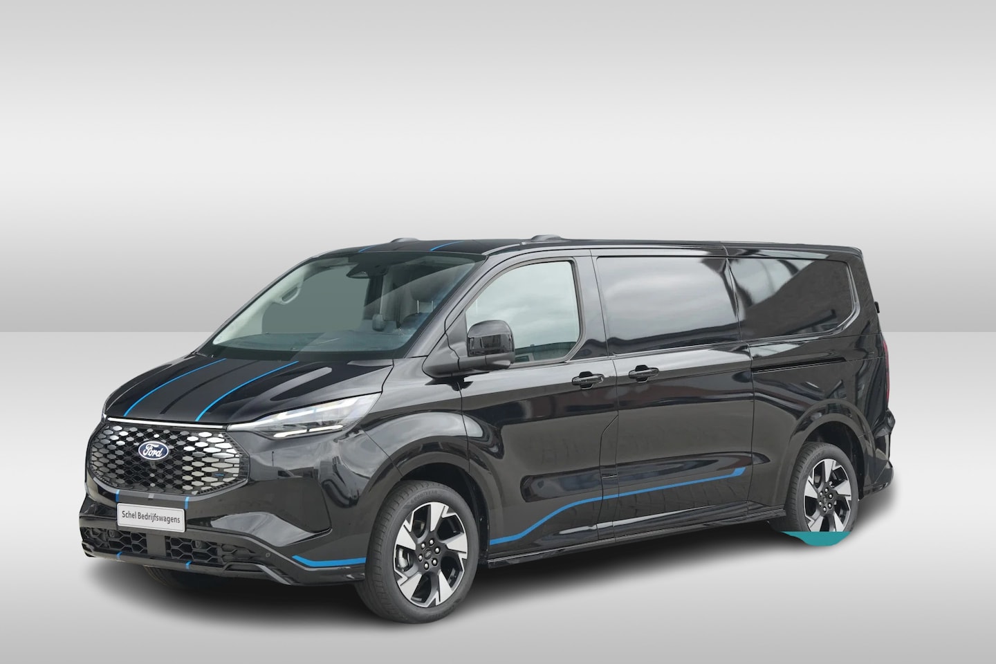 Ford Transit Custom - E-Transit L2 H1 Sport 218pk 2x Schuifdeur (Wordt verwacht) - AutoWereld.nl