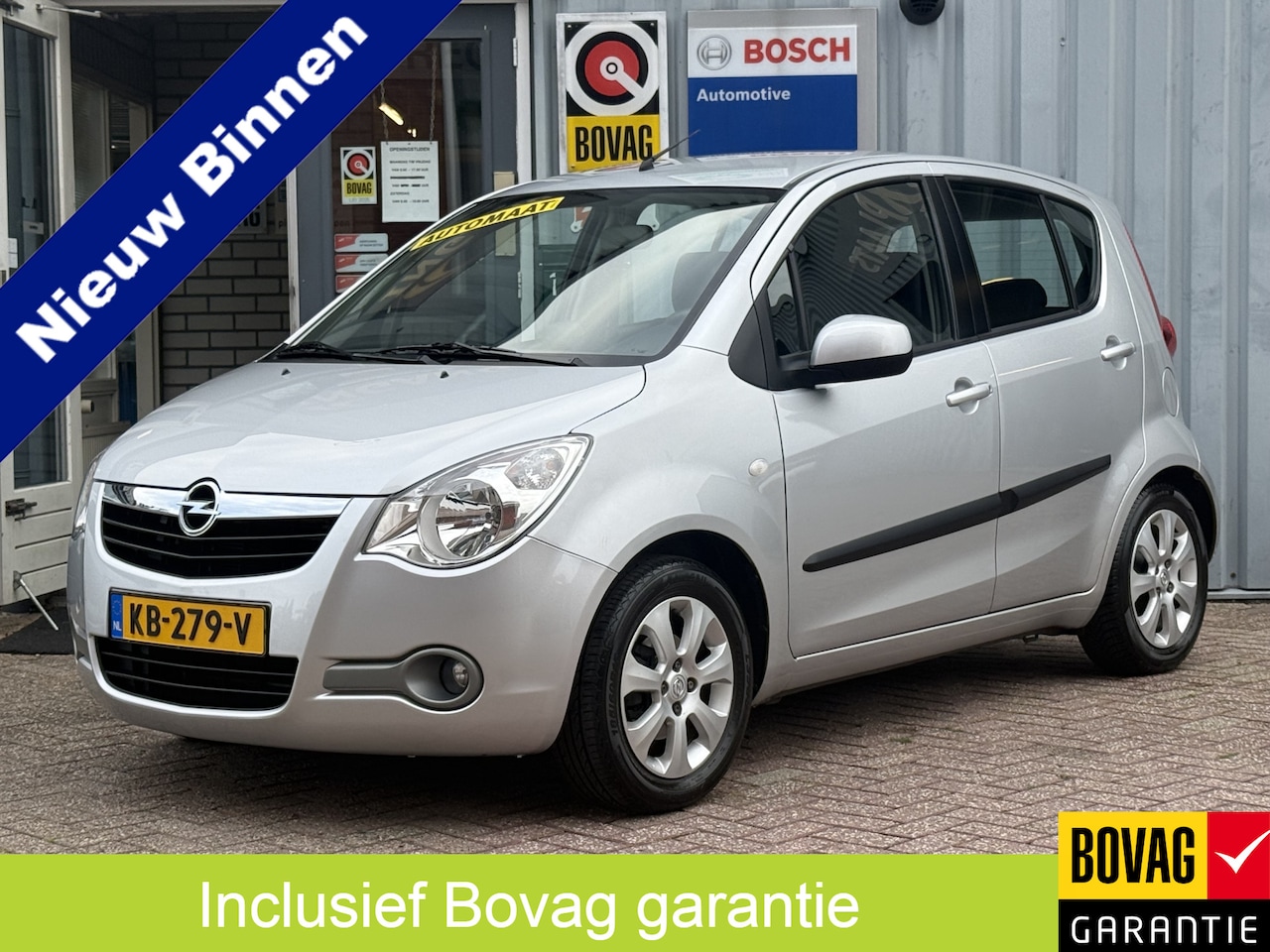 Opel Agila - 1.2 Edition | AUTOMAAT | HOGE INSTAP | TREKHAAK | LICHTMETAAL | - AutoWereld.nl