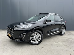 Ford Kuga - 2.5 PHEV Vignale 1e EIGENAAR PANO DAK CAMERA MEMORY STOEL LEER ADAP CRUISE NAVI ECC ST LIN