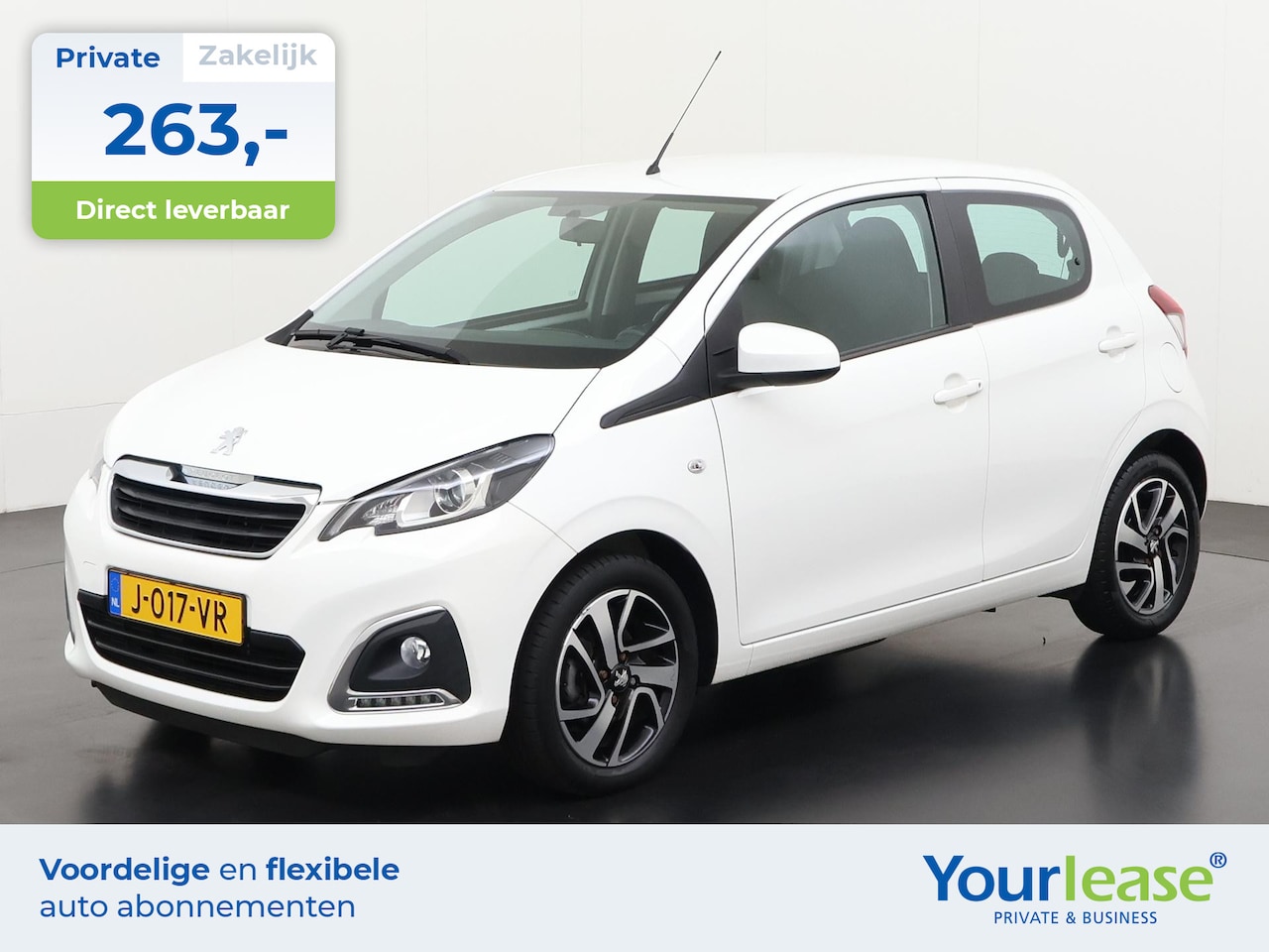 Peugeot 108 - 1.0 e-VTi Allure | All-in 263,- Private Lease | Direct uit voorraad - AutoWereld.nl