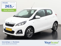 Peugeot 108 - 1.0 e-VTi Allure | All-in 263, - Private Lease | Direct uit voorraad
