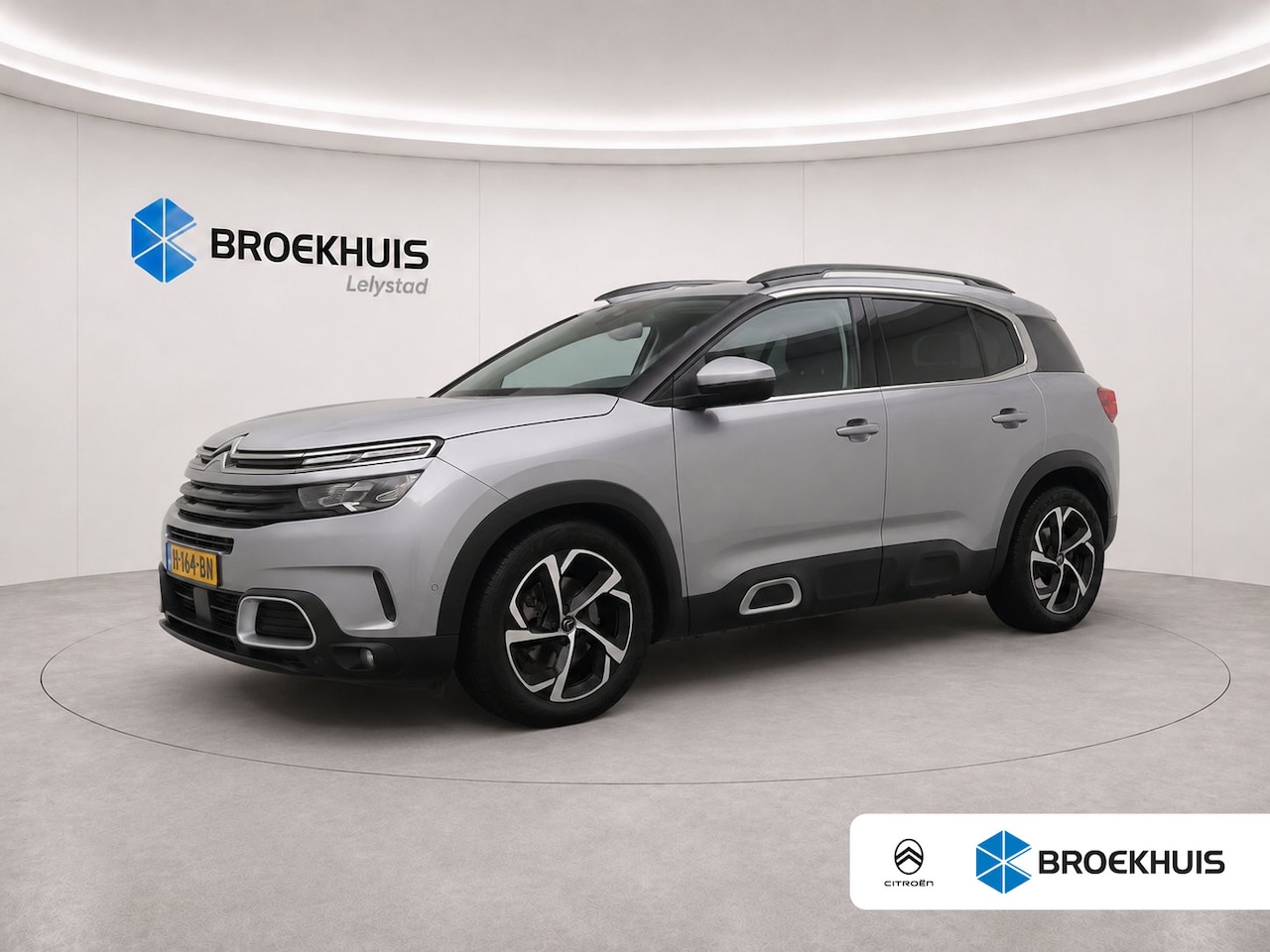 Citroën C5 Aircross - 1.6 PURETECH 180PK FEEL AUTOMAAT / NAVI / LEDER / CLIMA / FULL-LED / PDC / 18" LMV / CAMER - AutoWereld.nl